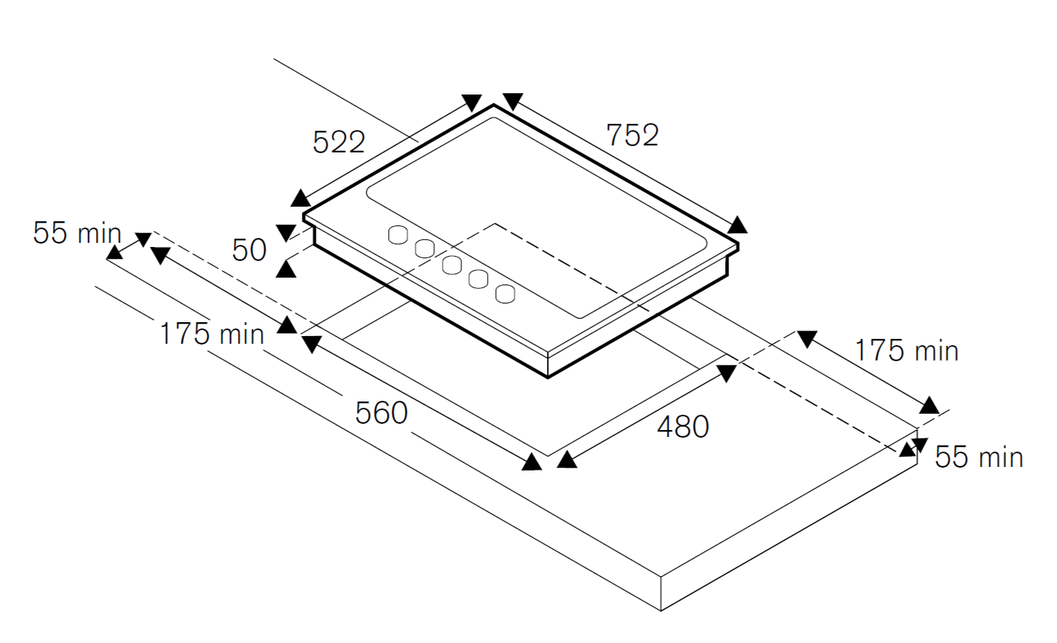 ΕΣΤΙΑ BERTAZZONI P755CPROX | ΕΣΤΙΕΣ ΑΕΡΙΟΥ 4