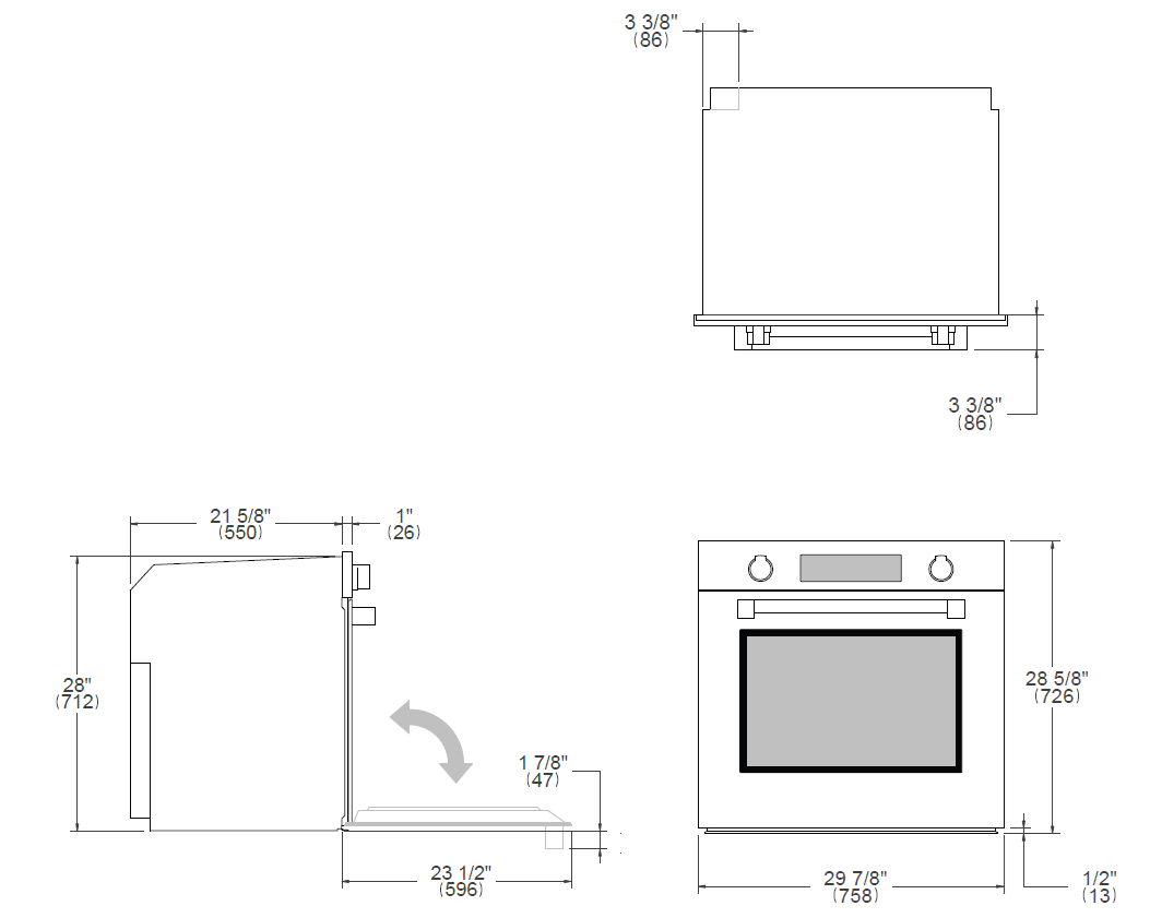 ΦΟΥΡΝΟΣ BERTAZZONI F30PROXT | 76εκ. ΦΟΥΡΝΟΣ ΗΛΕΚΤΡΙΚΟΣ ΜΕ ΠΥΡΟΛΥΣΗ 2