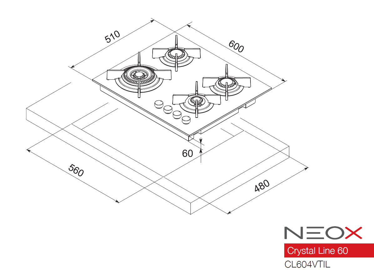 ΕΣΤΙΑ NEOX CL604VTIL | ΕΣΤΙΕΣ ΑΕΡΙΟΥ 4