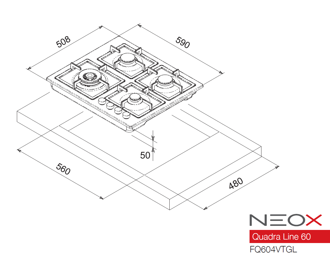 ΕΣΤΙΑ NEOX FQ604VTGLNL | ΕΣΤΙΕΣ ΑΕΡΙΟΥ 3